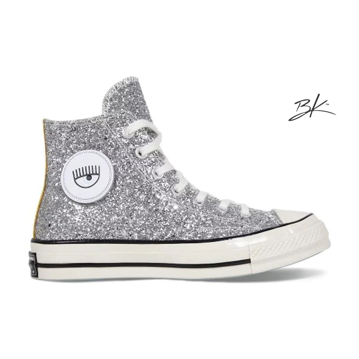 Converse Chuck Taylor All Star 70 Hi Chiara Ferragni Glitter Silver (Women's)