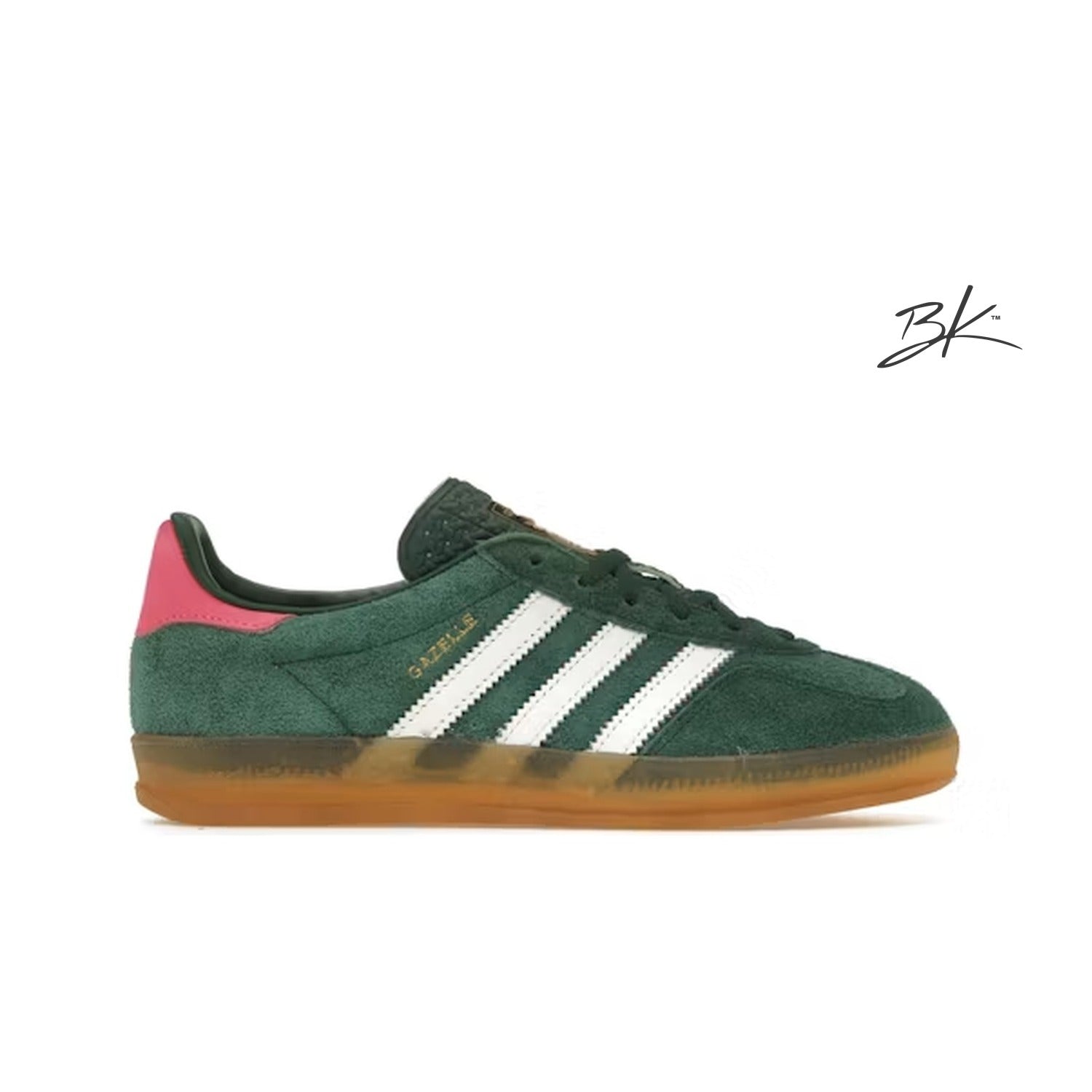 adidas Gazelle Indoor Collegiate Green Lucid Pink (Women's)