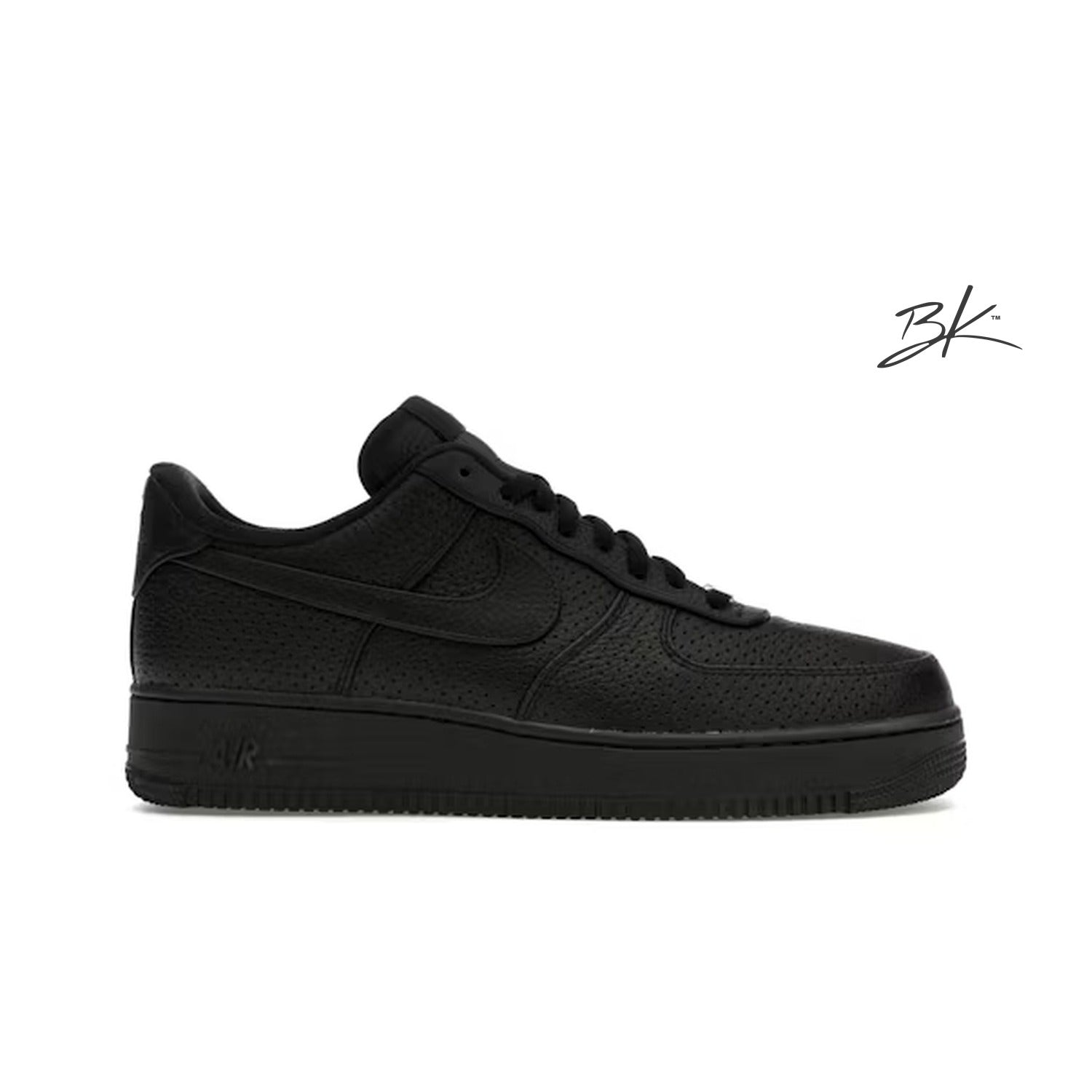 Nike Air Force 1 Low SP Triple Black Perforated