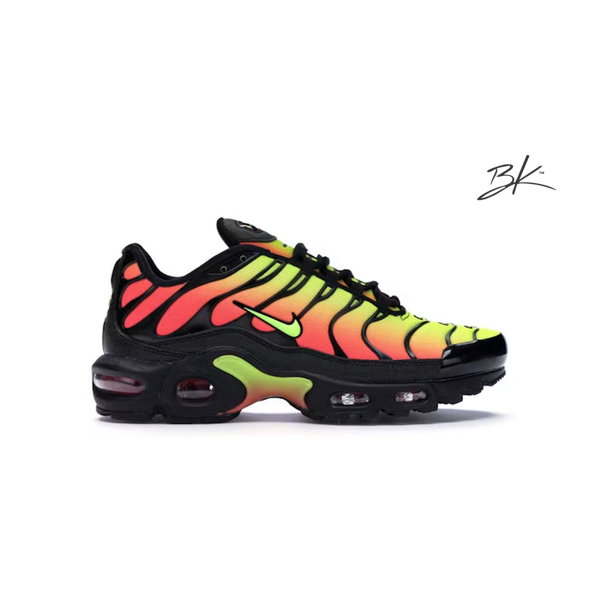 Nike Air Max Plus Black Volt Solar Red (Women's)