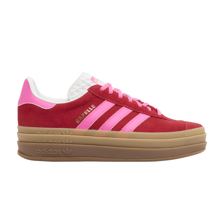 adidas Gazelle Bold Collegiate Red Lucid Pink (Women's)