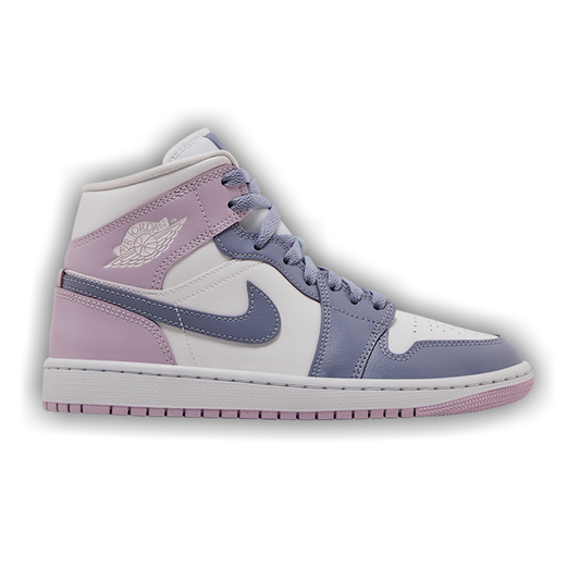 Jordan 1 Mid Indigo Haze Doll White (Women's)