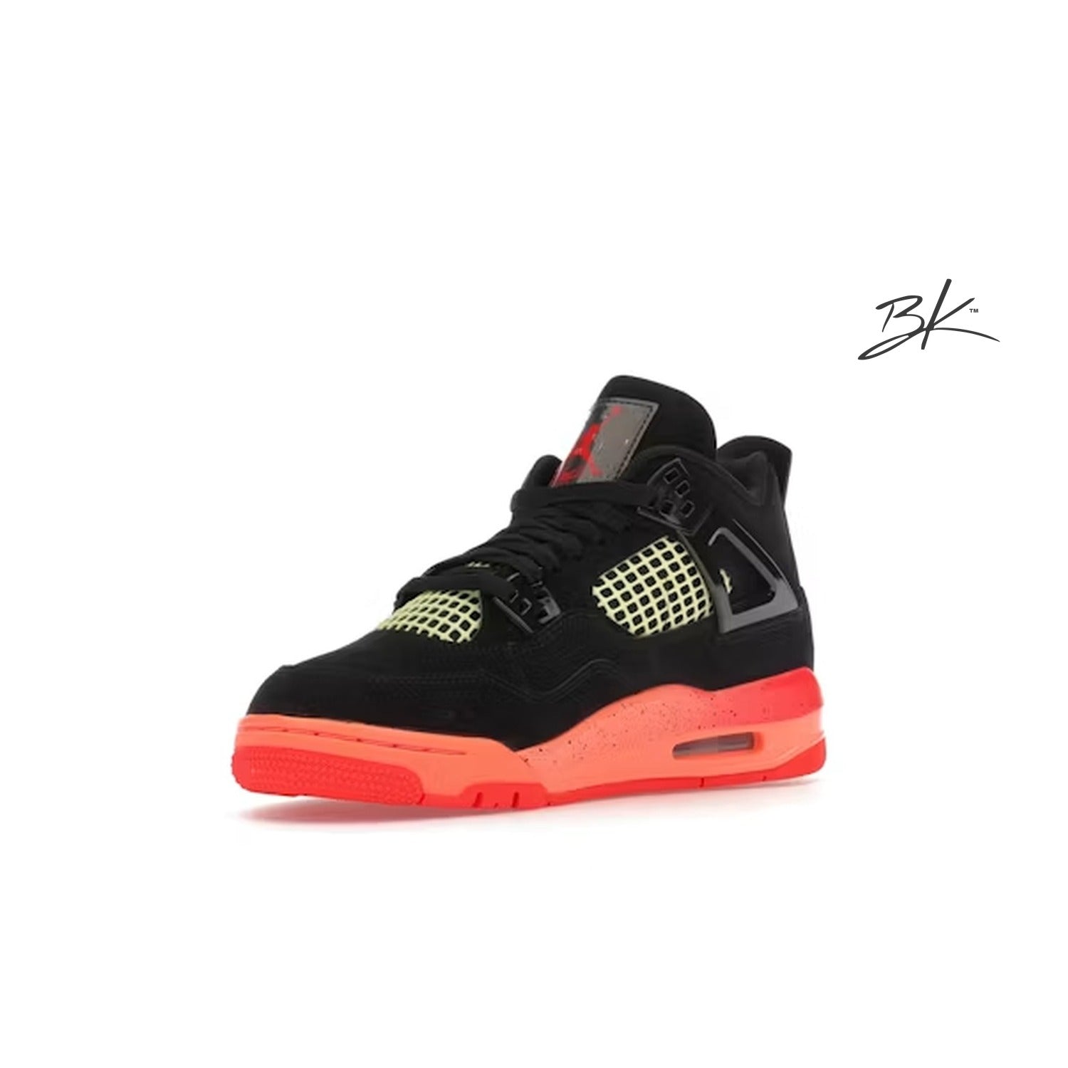 Jordan 4 Retro Black Infrared Barely Volt (GS)