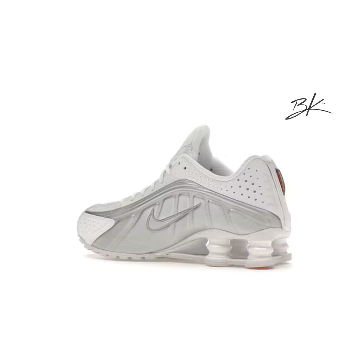 Nike Shox R4 White Metallic Silver (Women's)