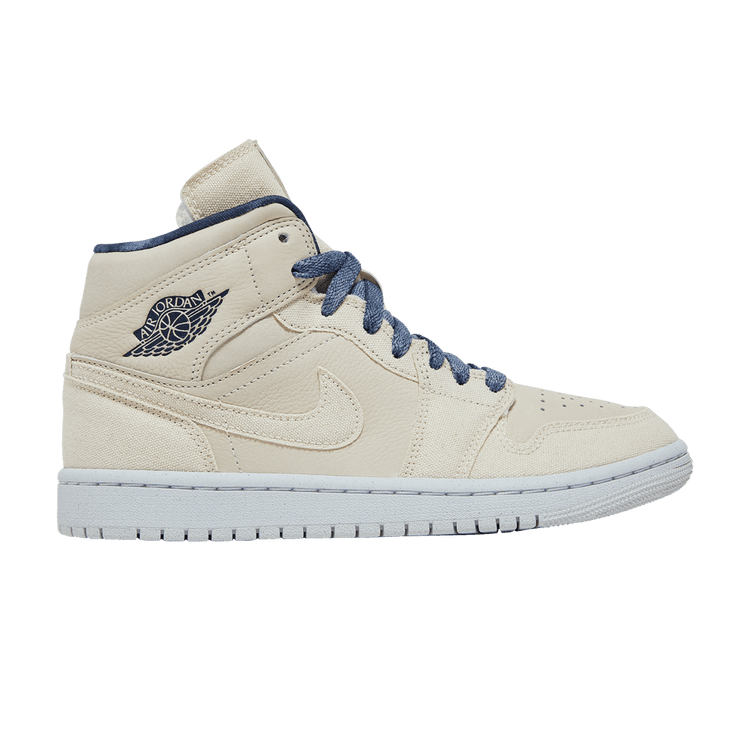 NIKE Damen Schuhe Air Jordan 1 Mid SE Sanddrift Sanddrift/Midnight Navy-White-Sail DM9126-104