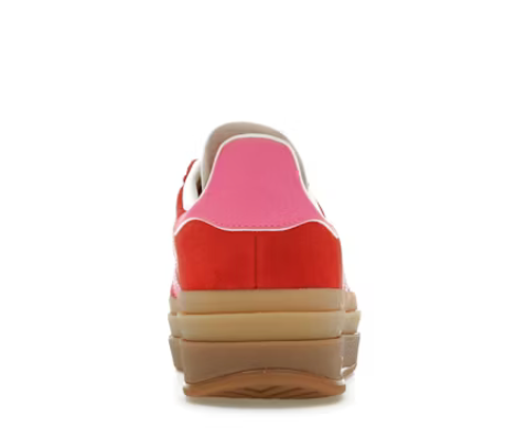 adidas Gazelle Bold Collegiate Red Lucid Pink (Women's)