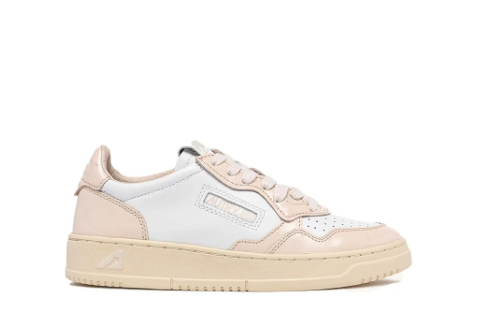 Autry Schuhe Medalist Low White Rose AULW RT03